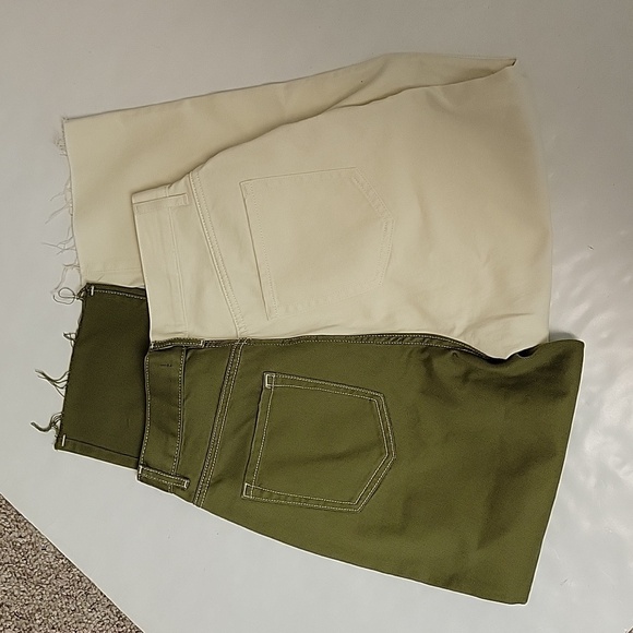 PACSUN sz 27 two tone raw hem jeans - Picture 4 of 8